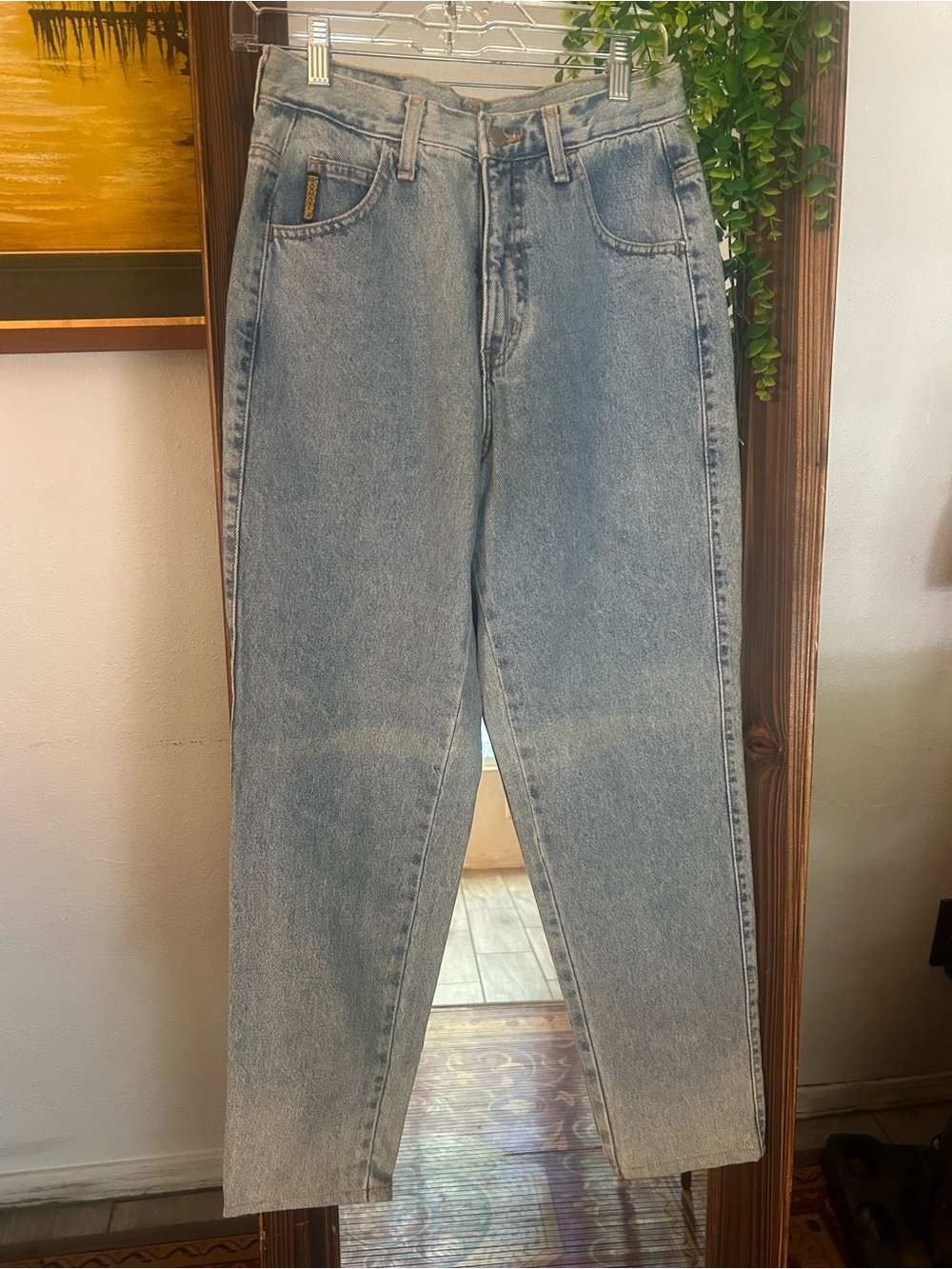Vintage Armani Jeans Blue straight leg Jeans
